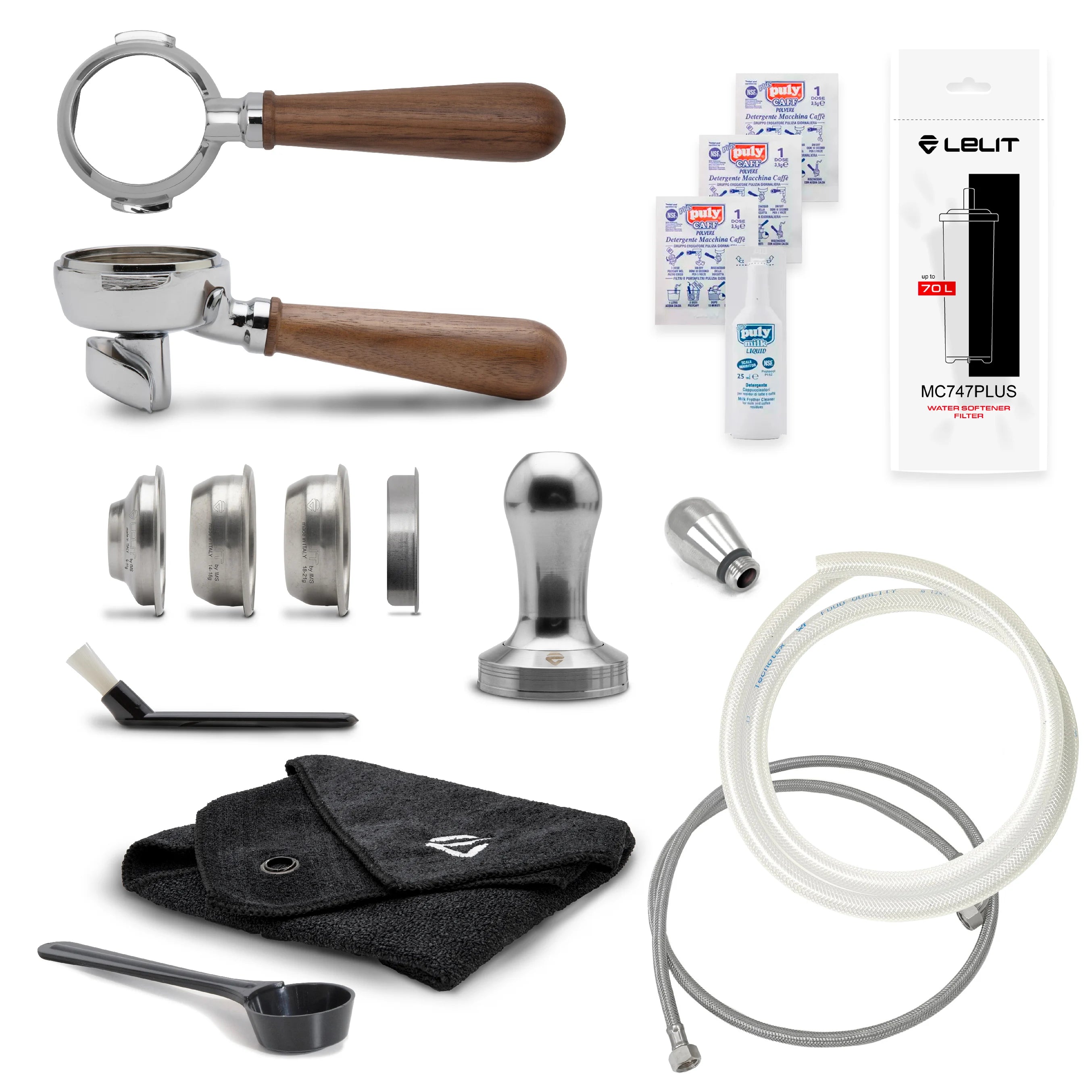 Lelit Bianca Espressomaschine – Edelstahl, Doppelmanometer, Holzdetails Espressomaschinen Lelit - Rheinland.Coffee