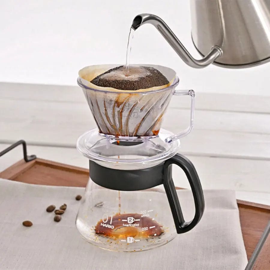 Hario Pegasus Dripper - Transparent - 3 Größen Kaffeefilter Hario - Rheinland.Coffee