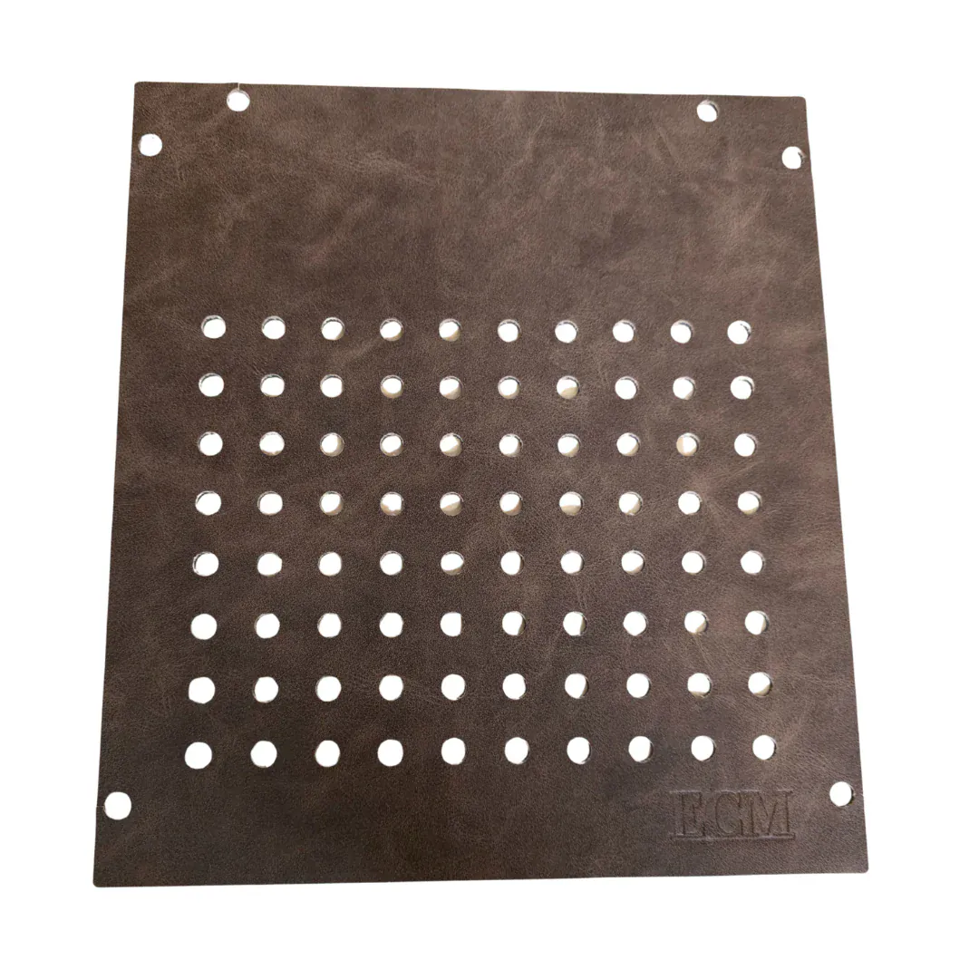 ECM Tassenablagen-Schutz aus Kunstleder – Braun (AC100107-00) ECM Schonerdeckchen Rheinland Coffee