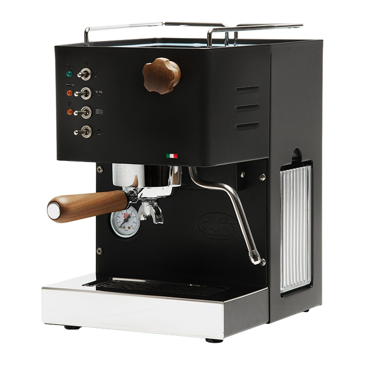 Quick Mill Pippa Espressomaschinen Quick Mill Schwarz Holz - Rheinland.Coffee