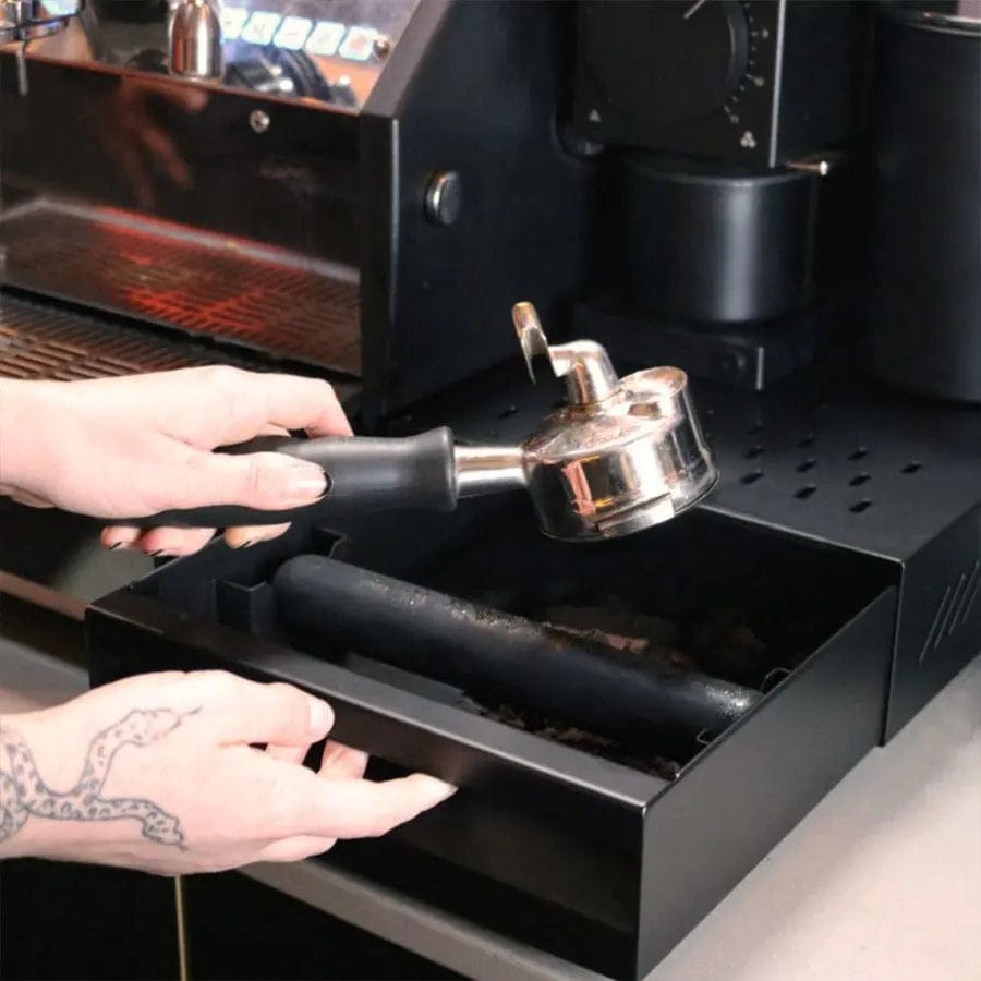 Rhino Sudschublade Schwarz - Coffee Knock Drawer - Black Sudschublade Rhinowares - Rheinland.Coffee