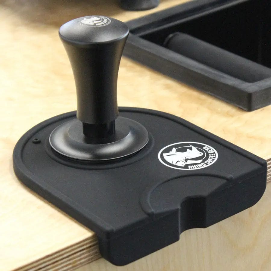 Rhinowares Rhino Self Levelling Tamper 58mm - Black Tamper Rhinowares - Rheinland.Coffee