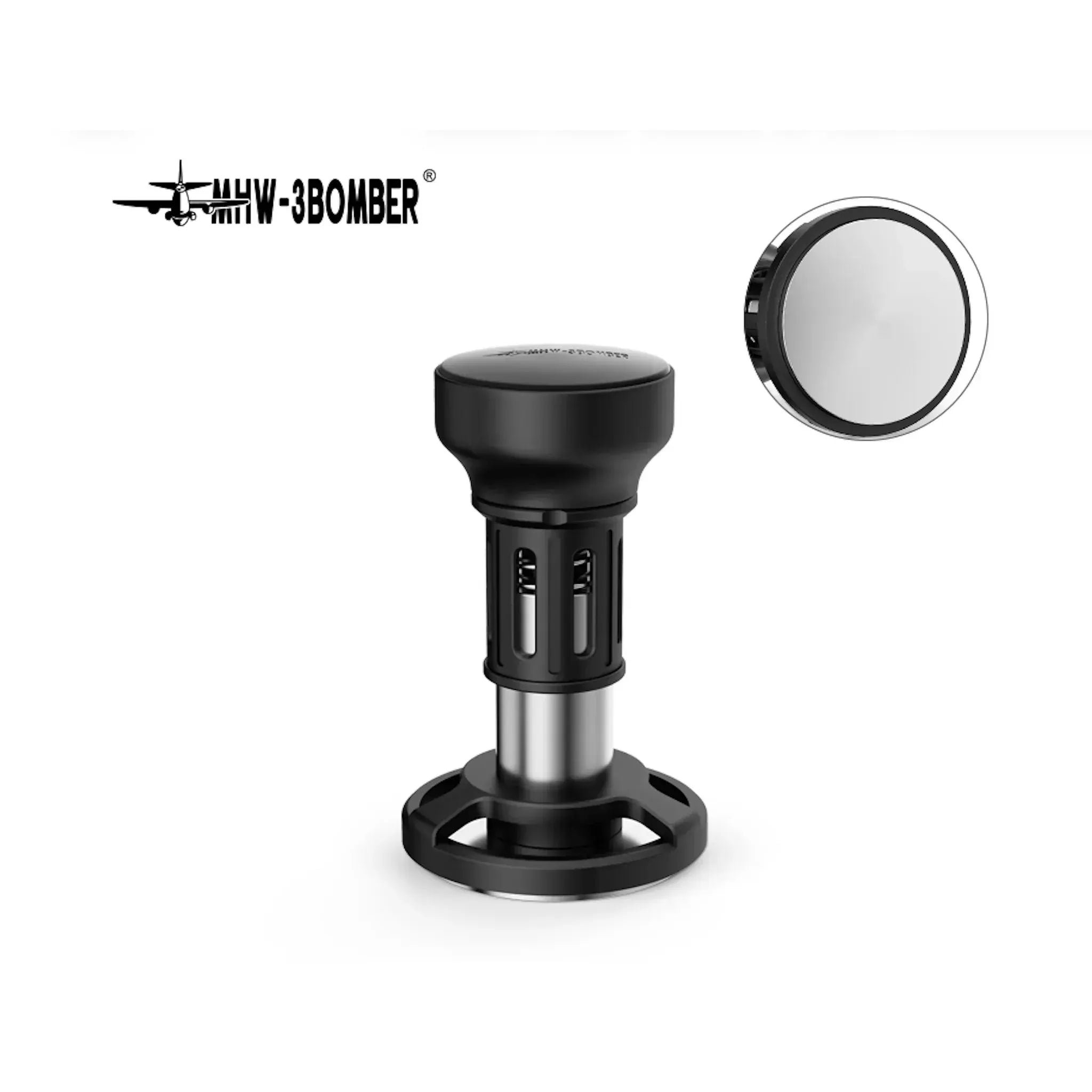 MHW-3BOMBER Yu Series Force Impact Tamper – Espresso Tamper 58,3 mm Flachbasis Tamper MHW-3Bomber - Rheinland.Coffee