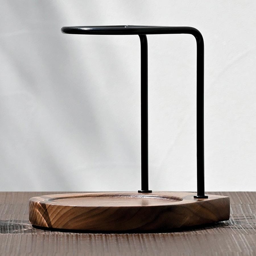 Hario V60 Drip Stand Walnut Nussbaum Handfilter Hario - Rheinland.Coffee