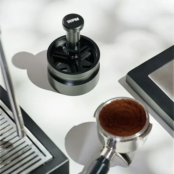 WPM Drehbarer WDT-Verteiler – Perfekte Puck-Vorbereitung auf Knopfdruck WDT-Tool WPM - Rheinland.Coffee