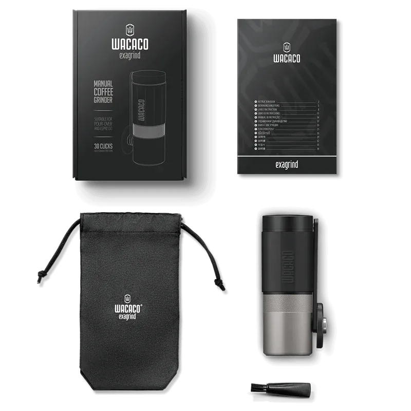 WACACO EXAGRIND - Die ultimative Handmühle für Kaffee- und Espresso-Liebhaber Handmühle WACACO - Rheinland.Coffee