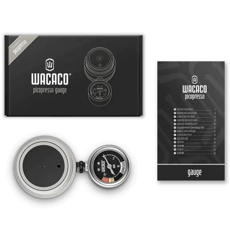 WACACO Manometer - Gauge Druckmesser Kaffee mobil WACACO - Rheinland.Coffee