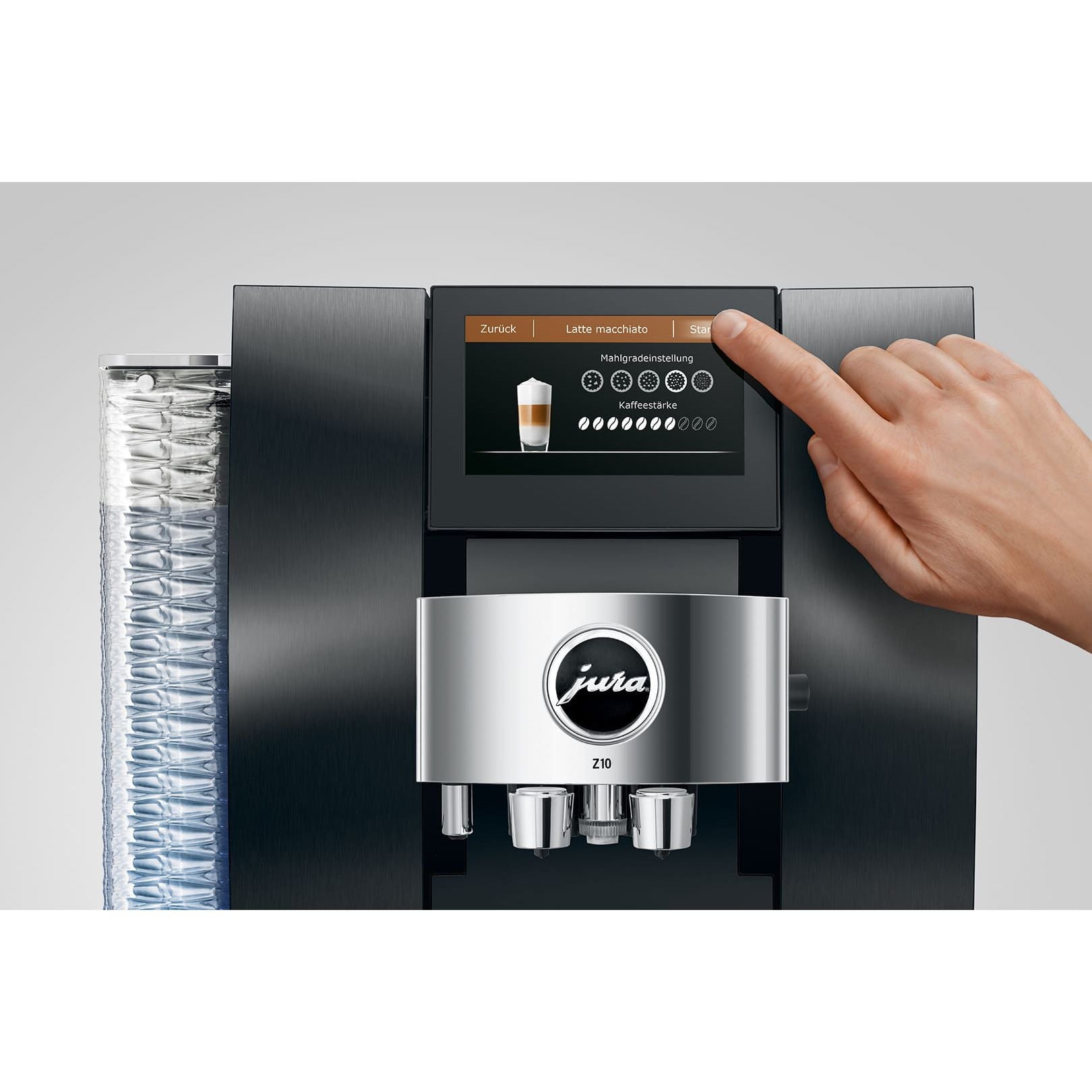 JURA Z10 Signature Line Aluminium Dark Inox (EA) - 15368 Kaffeevollautomat JURA    - Rheinland.Coffee