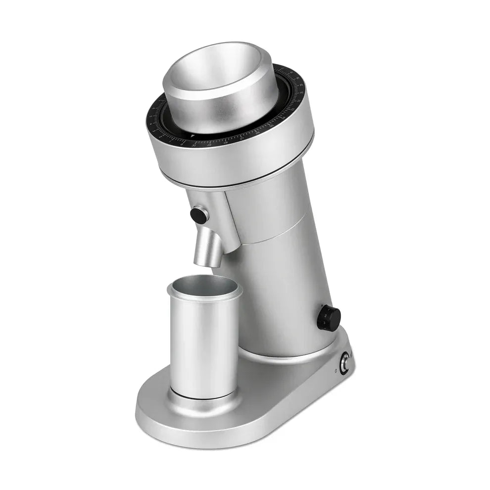 WPM ZP-1 Single Dose Kaffeemühle – Präzision neu definiert Kaffeemühlen WPM Silber - Rheinland.Coffee