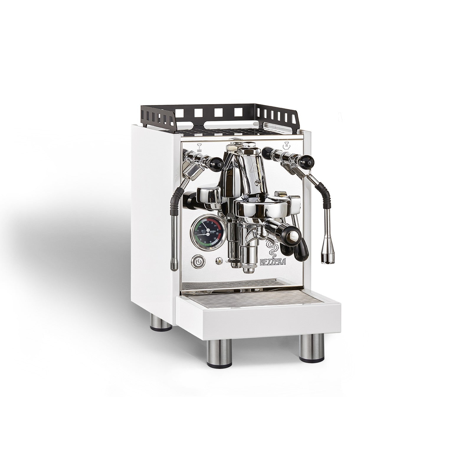 Bezzera Aria S MN Weiss, Quadrate – Ansicht 3