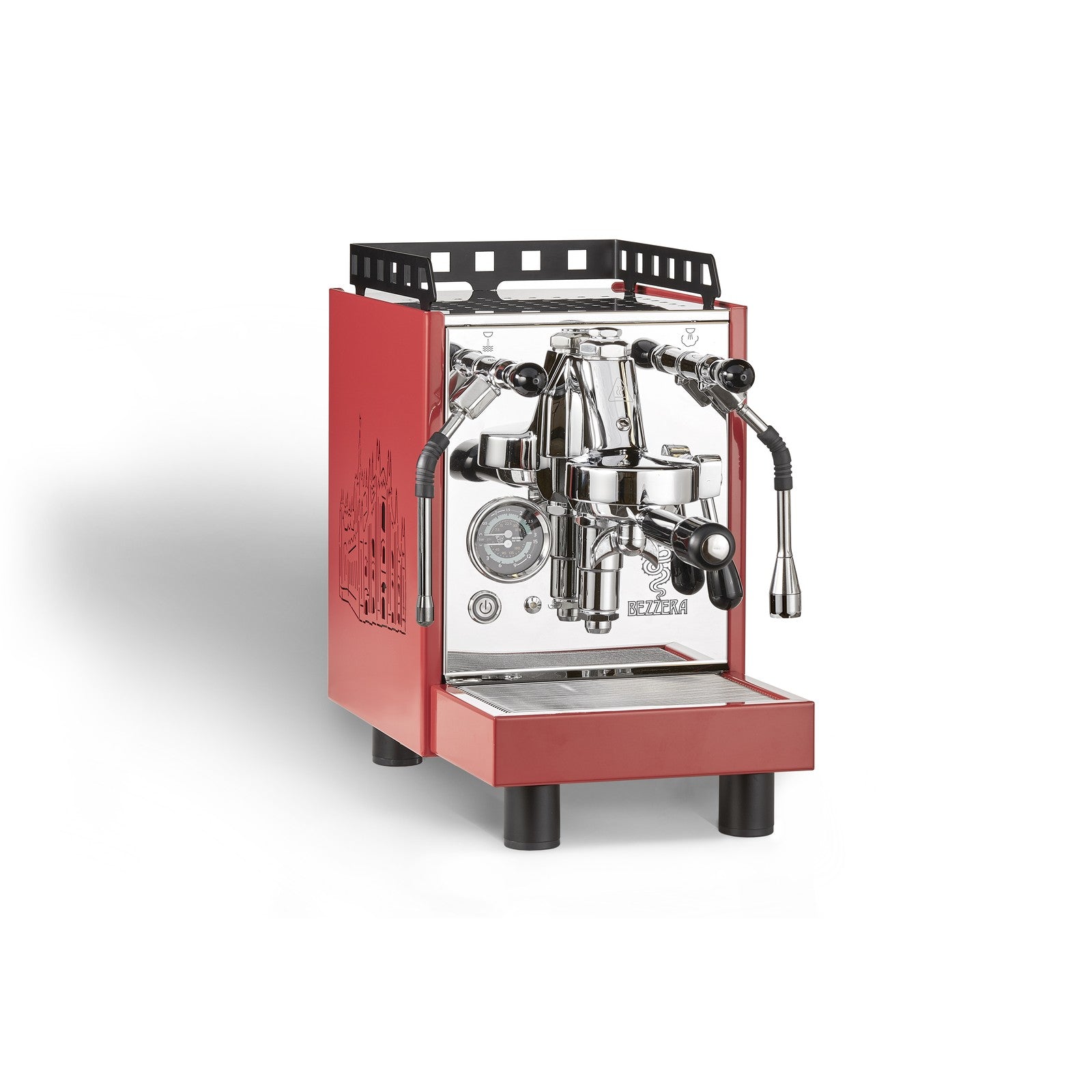 Bezzera Aria S MN Rot, Quadrate