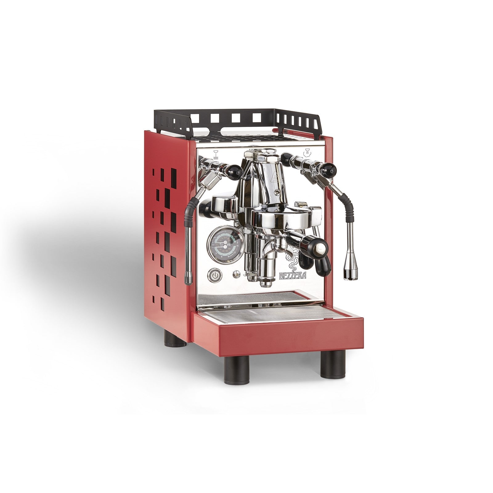 Bezzera Aria S MN Rot, Quadrate – Ansicht 2