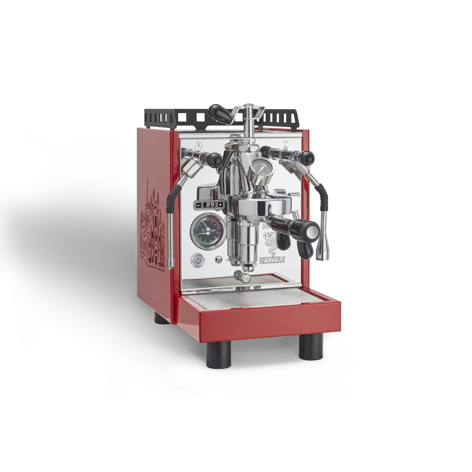 Bezzera Aria Top PID Rot, Quadrate