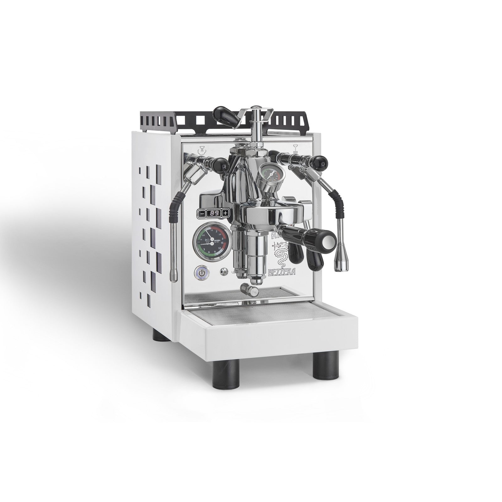 Bezzera Aria Top PID Weiss, Quadrate – Ansicht 2