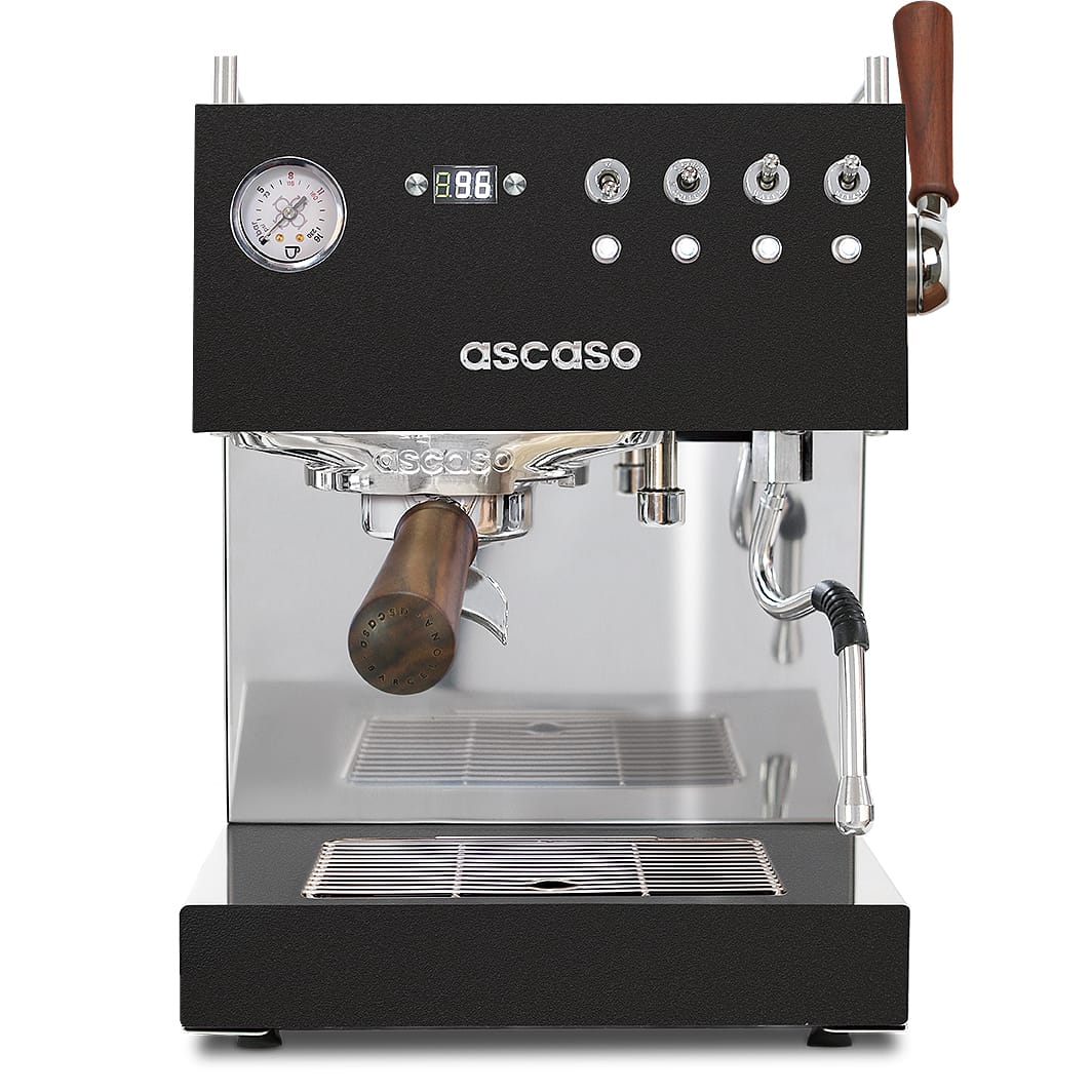 Ascaso Steel DUO PLUS V3 – Dual-Thermoblock, PID, Profi-Features Ascaso Espressomaschinen V3 / Schwarz Rheinland Coffee
