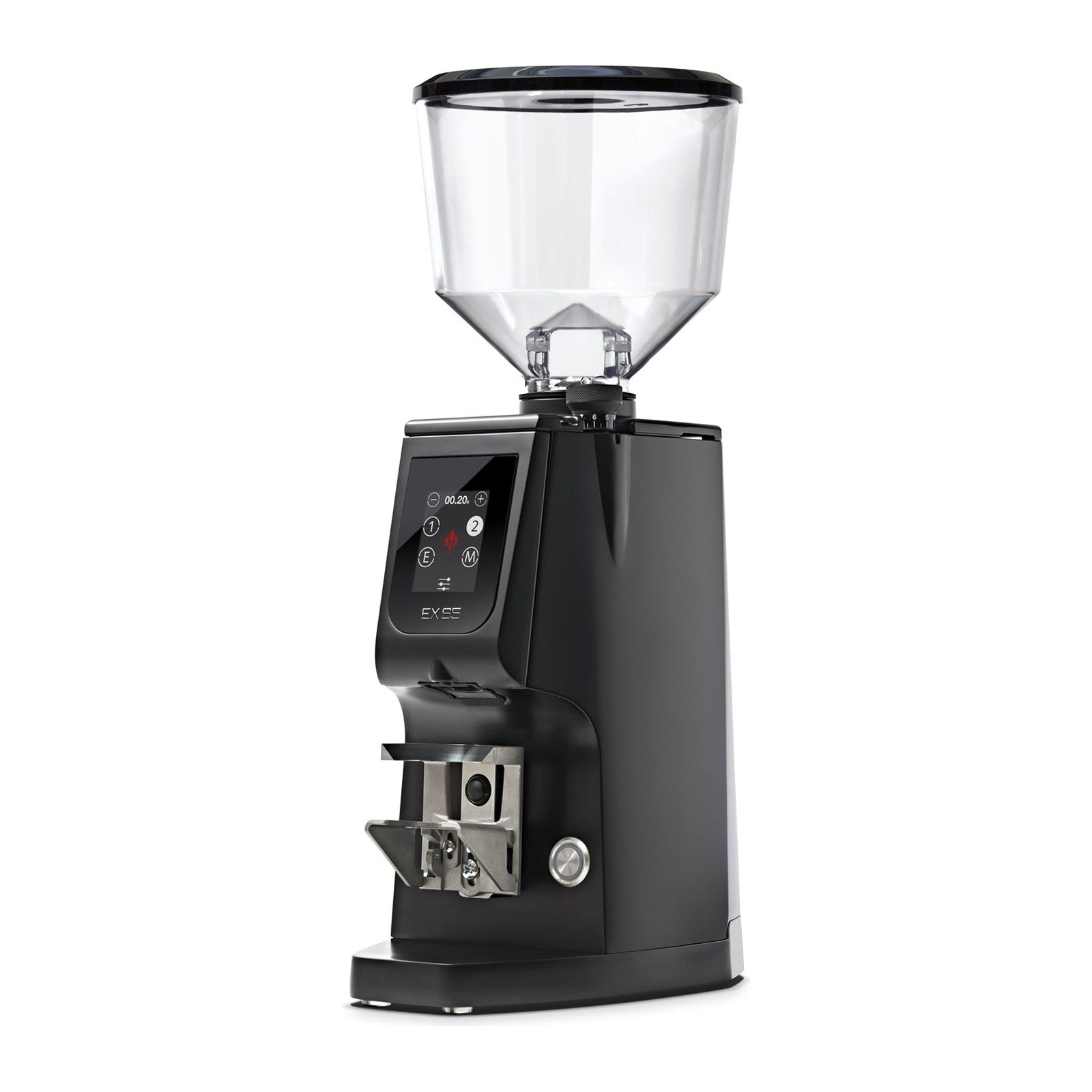 Eureka Atom Excellence 65 – 65-mm Scheibenmahlwerk für Espresso und Filter Chrom