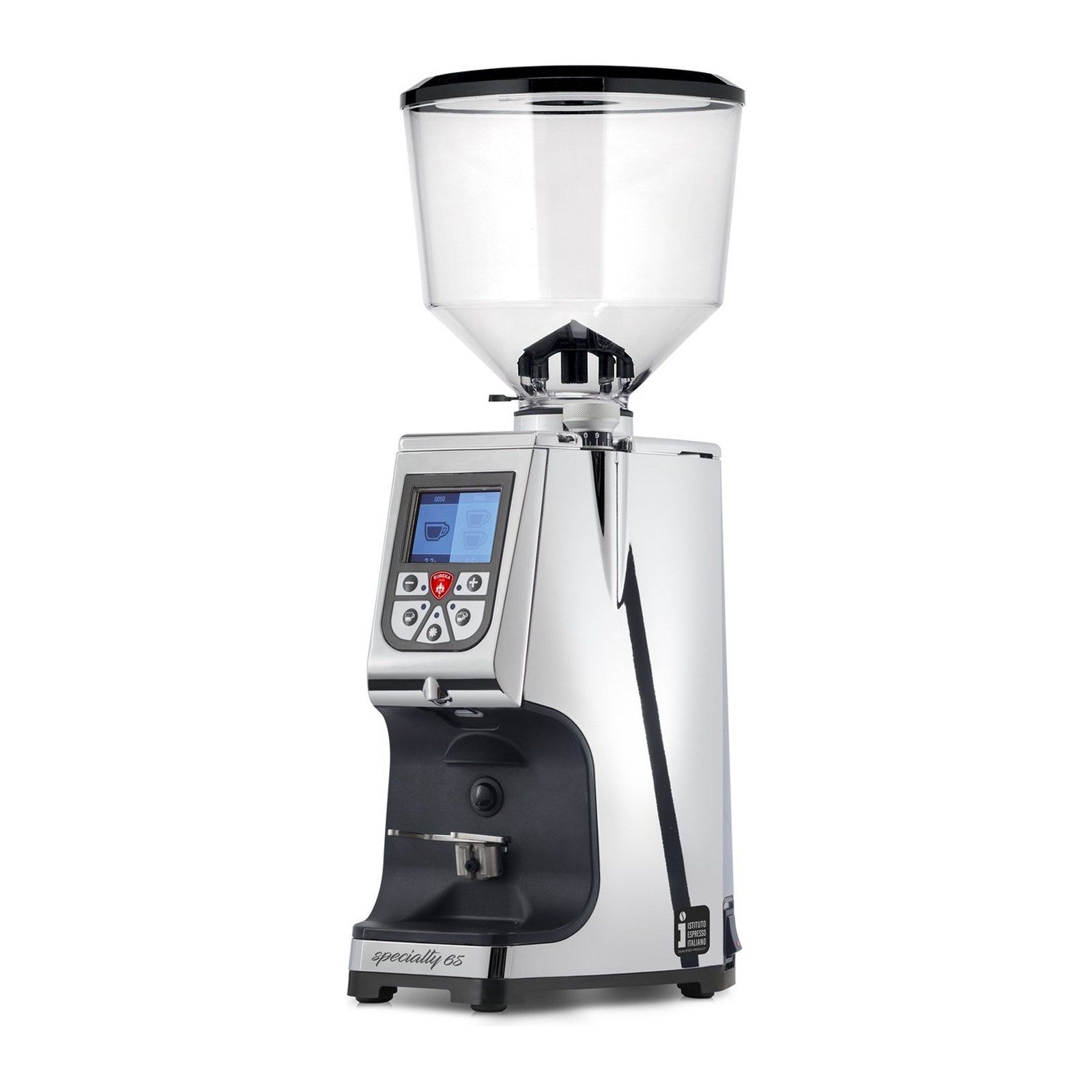 Eureka Atom Specialty 65 – 65-mm Mahlwerk für Espresso und Filter Chrom