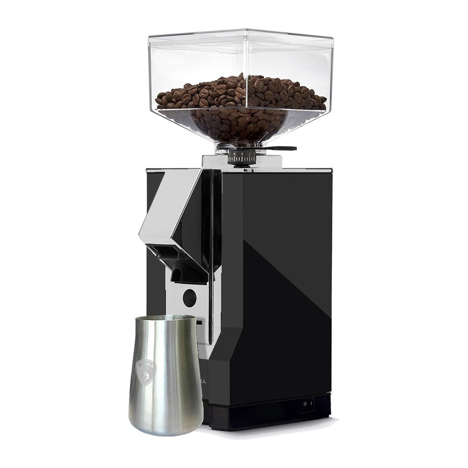 Eureka Mignon Filtro Silent – leise Filterkaffeemühle mit 50-mm Brew-Mahlwerk Schwarz