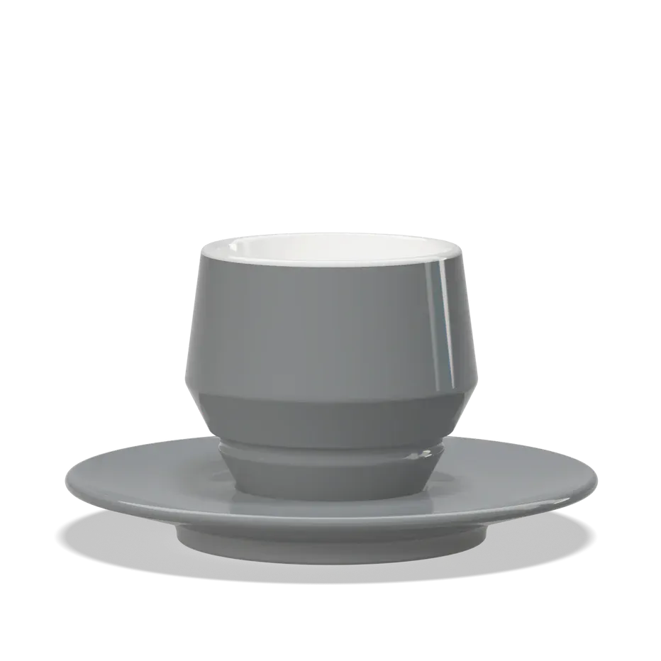 Clubhouse MANIKO doppelwandige Cappuccino Tasse 205 ml - Verschiedene Farben Clubhouse Cappuccinotasse Grau Rheinland Coffee