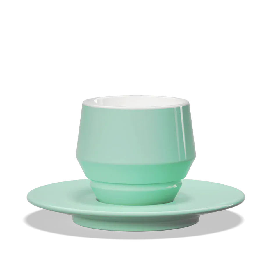 Clubhouse MANIKO doppelwandige Cappuccino Tasse 205 ml - Verschiedene Farben Clubhouse Cappuccinotasse Aquamarine Rheinland Coffee