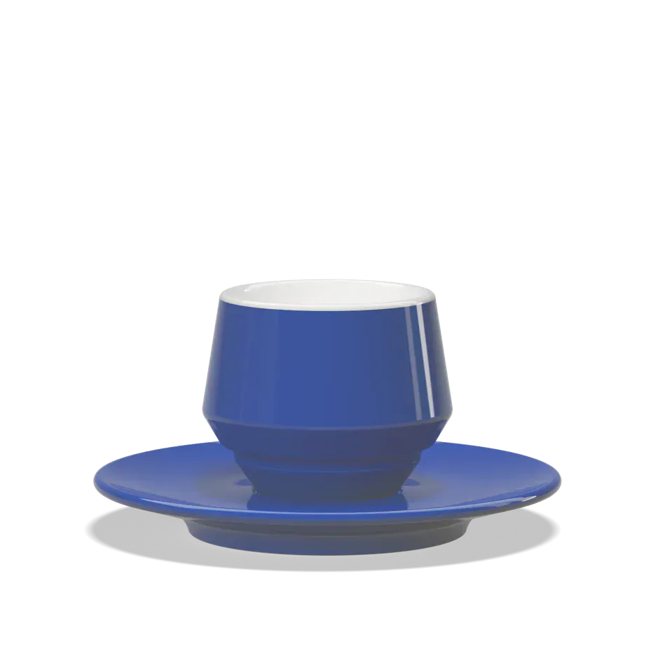 Clubhouse MANIKO doppelwandige Espresso Doppio Tasse 120 ml - Verschiedene Farben Clubhouse Flat White Tasse Blau Rheinland Coffee