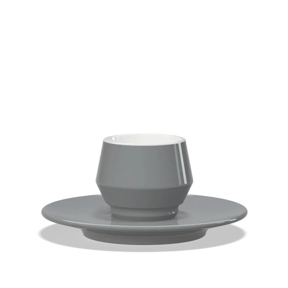 Clubhouse MANIKO doppelwandige Espresso Tasse 70 ml - Verschiedene Farben Clubhouse Espressotasse Grau Rheinland Coffee