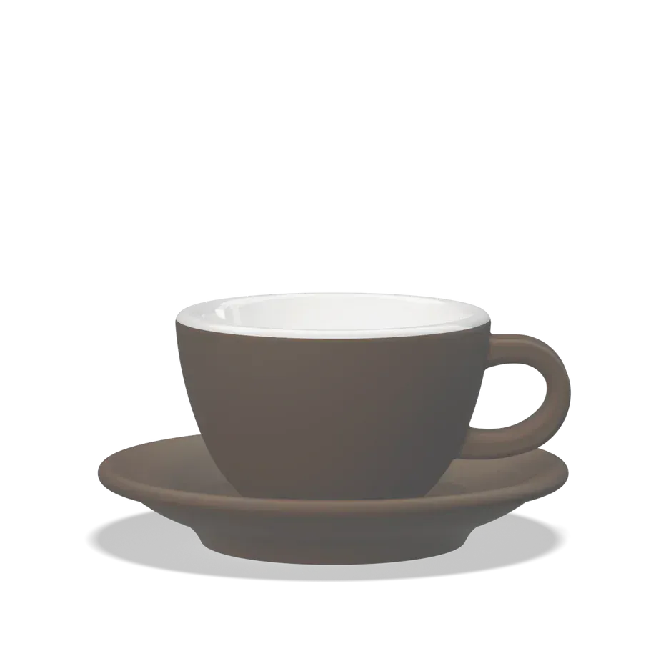 Clubhouse TULIPANO Cappuccino Tasse 210 ml - Verschiedene Farben Clubhouse Cappuccinotasse Moka Rheinland Coffee