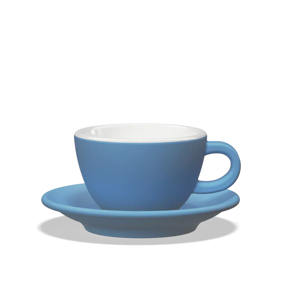 Clubhouse TULIPANO Cappuccino Tasse 210 ml - Verschiedene Farben Clubhouse Cappuccinotasse Blau Rheinland Coffee