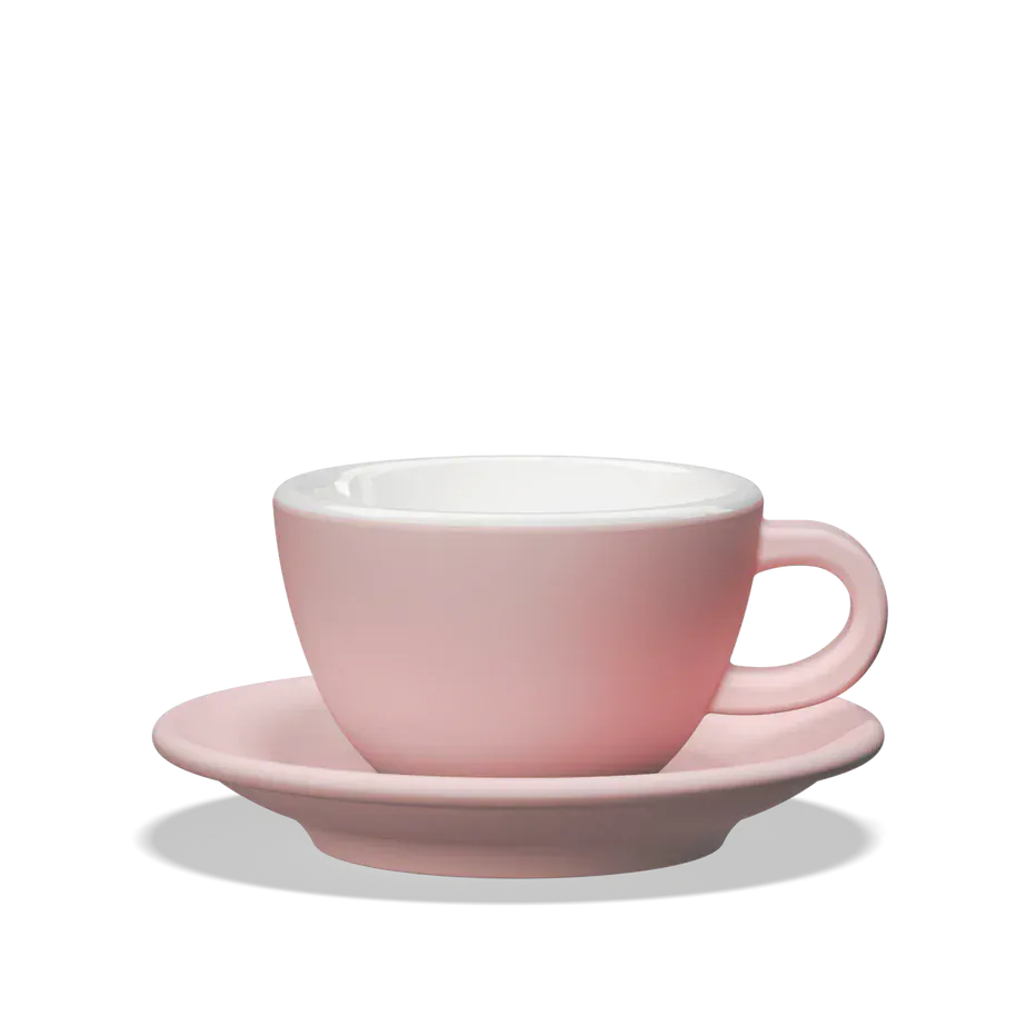 Clubhouse TULIPANO Cappuccino Tasse 210 ml - Verschiedene Farben Clubhouse Cappuccinotasse Rose Rheinland Coffee
