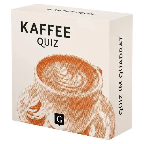 Kaffee-Quiz - 100 Fragen und Antworten - das Kaffeespiel Spiel Bücher    - Rheinland.Coffee