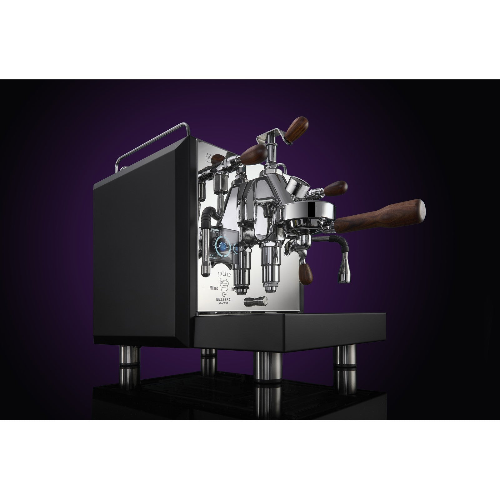 Bezzera Duo MN Schwarz (ohne Flow Control) – Ansicht 3