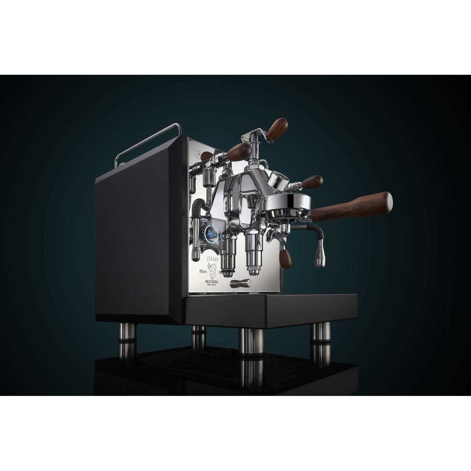 Bezzera Duo MN Schwarz (ohne Flow Control) – Ansicht 4