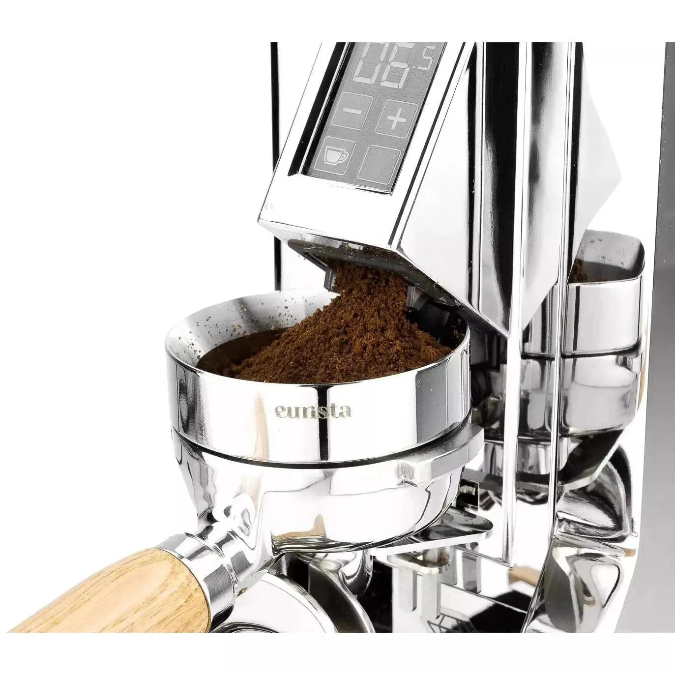 Eurista Funnel Mühlentrichter für Eureka New Mignon - Durchtampbar auch für 58,5 mm Dosierring Eurista - Rheinland.Coffee