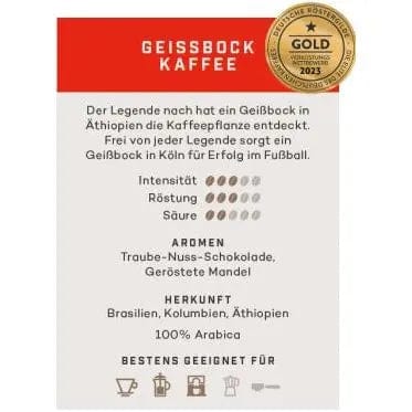 Geissbock Kaffee - Kölner Kaffeemanufaktur Kaffee Kölner Kaffeemanufaktur - Rheinland.Coffee