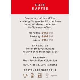 Haie Kaffee - Kölner Kaffeemanufaktur Kaffee Kölner Kaffeemanufaktur    - Rheinland.Coffee