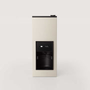 LIGRE siji Kaffeemühle in silver-beige von vorn