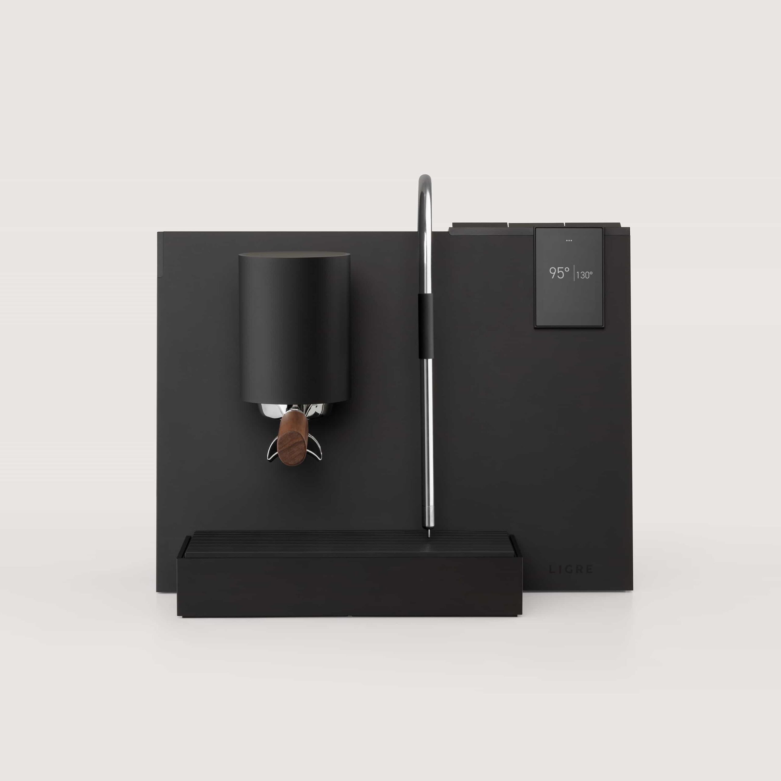 LIGRE youn Espressomaschine in black-mat