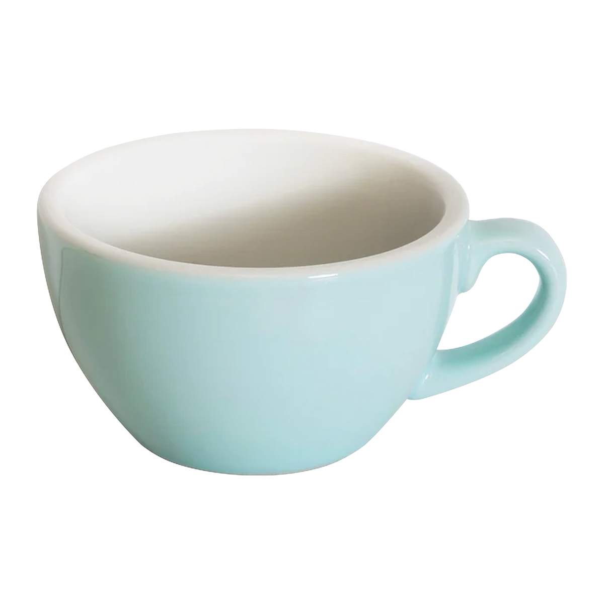 Loveramics Egg Cappuccino Tasse 200 ml in River Blue, freigestellt