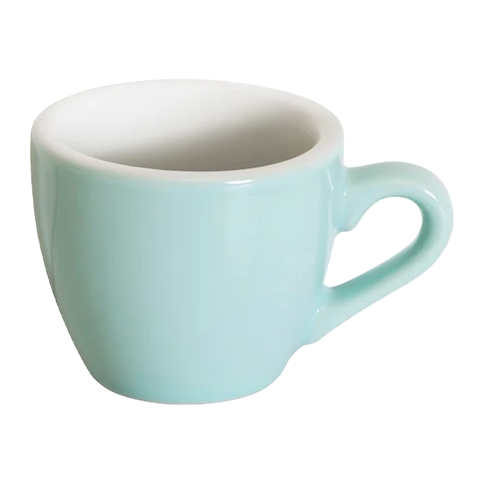 Loveramics Egg Espresso Tasse 80 ml in River Blue, freigestellt