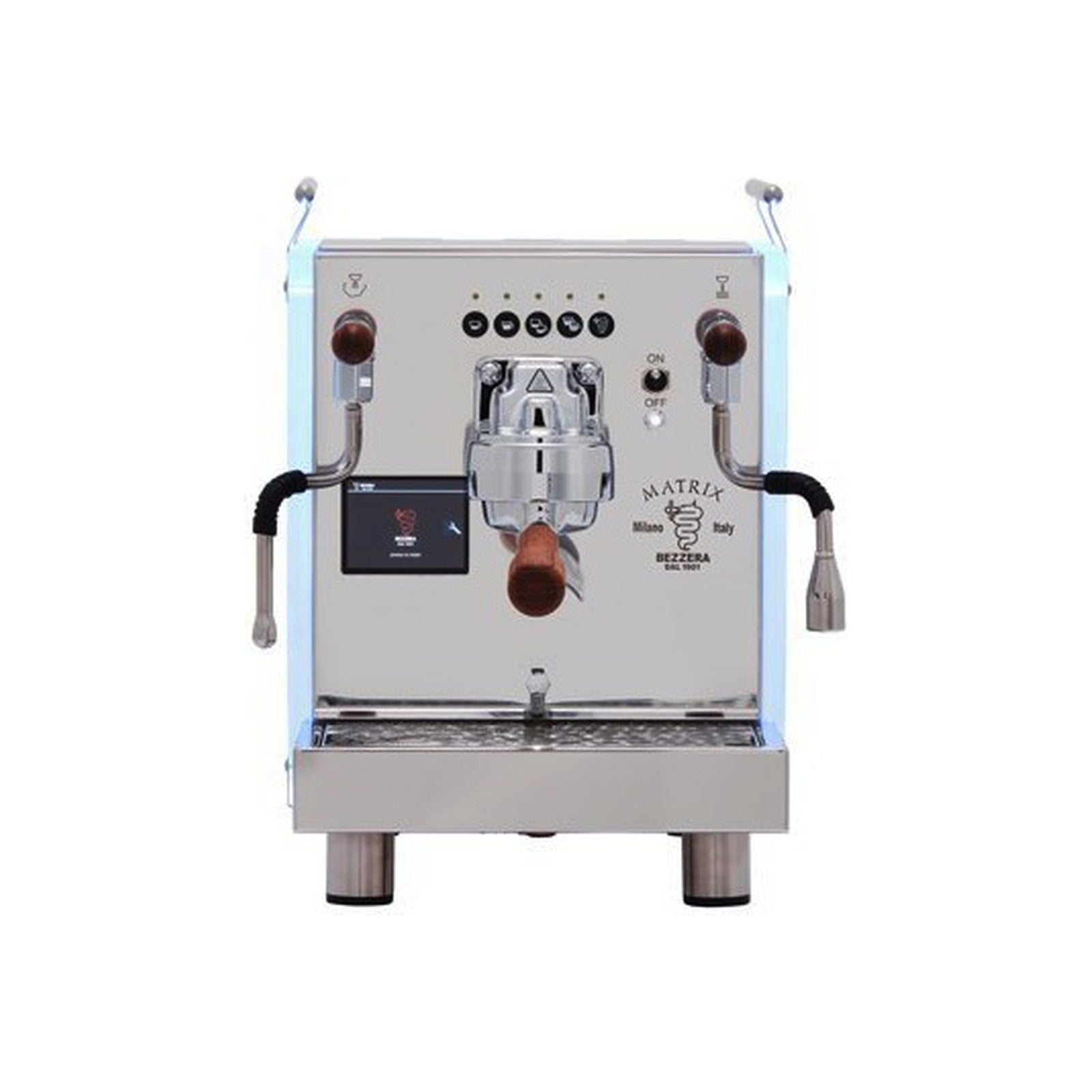 Bezzera Matrix DE – Dualboiler mit beheizter Brühgruppe