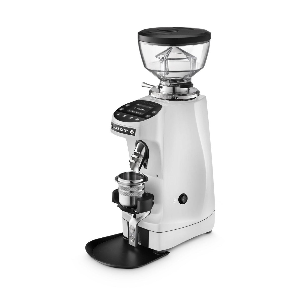 Mazzer Mini g Weiß seidenmatt