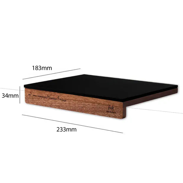 Lastforest Tampermatte & Waagenbasis aus Walnussholz – Das ultrastabile Fundament für dein Espresso-Handwerk Lastaforest Tamper Matte Rheinland Coffee