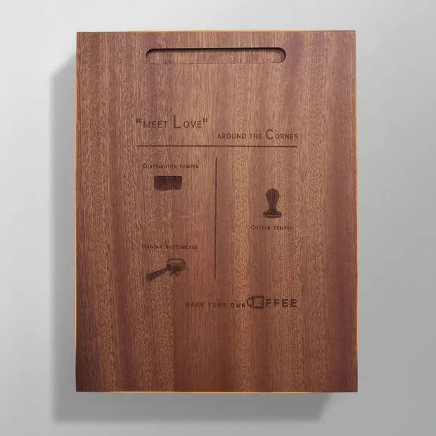 Lastforest Tampermatte & Waagenbasis aus Walnussholz – Das ultrastabile Fundament für dein Espresso-Handwerk Lastaforest Tamper Matte Rheinland Coffee