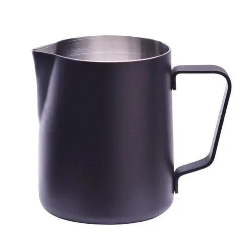 Milchkännchen mit Pulverbeschichtung Black 350 ml / 12 oz Milchkännchen JoeFrex - Rheinland.Coffee