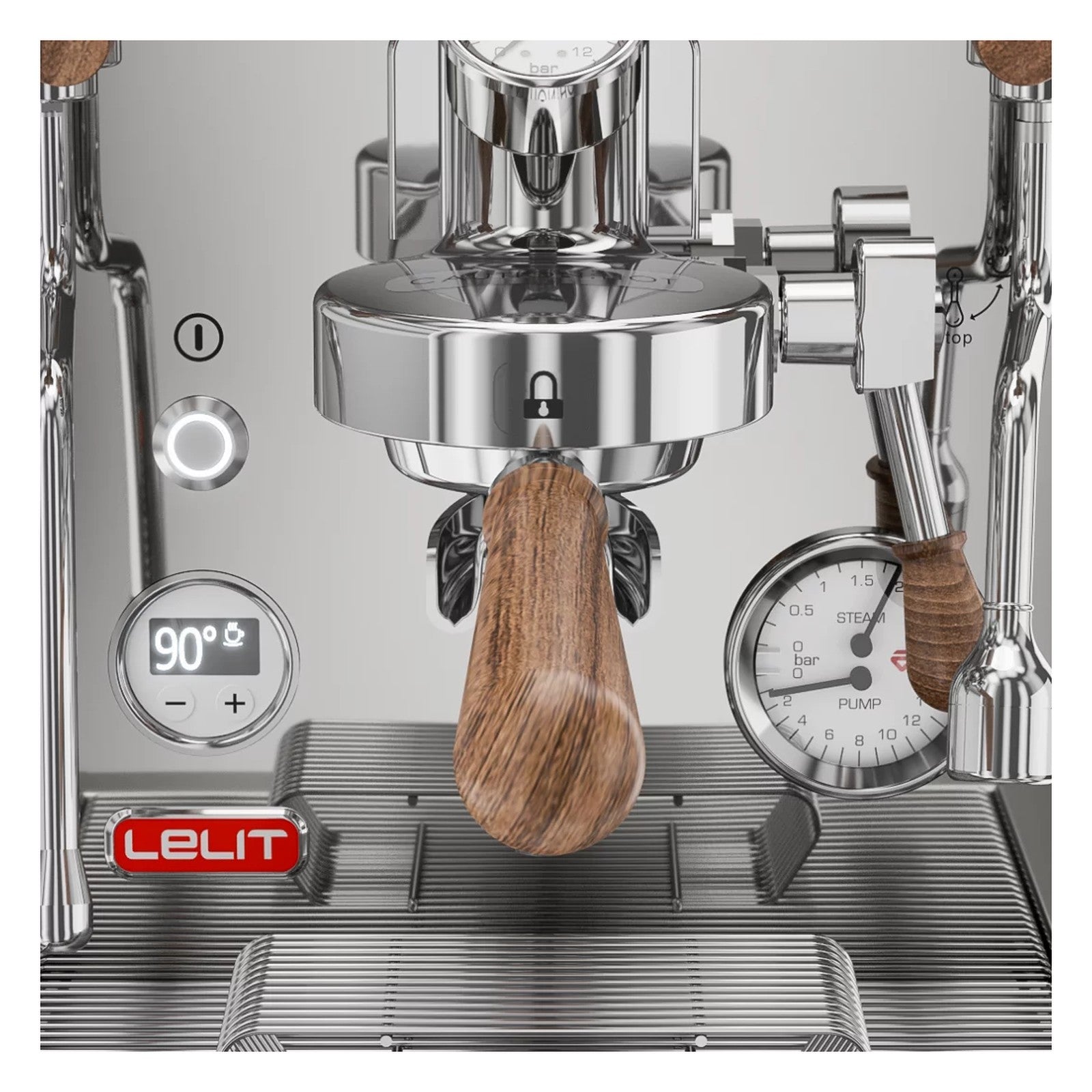 Lelit Bianca PL162T Chrom / Inox – Ansicht 3