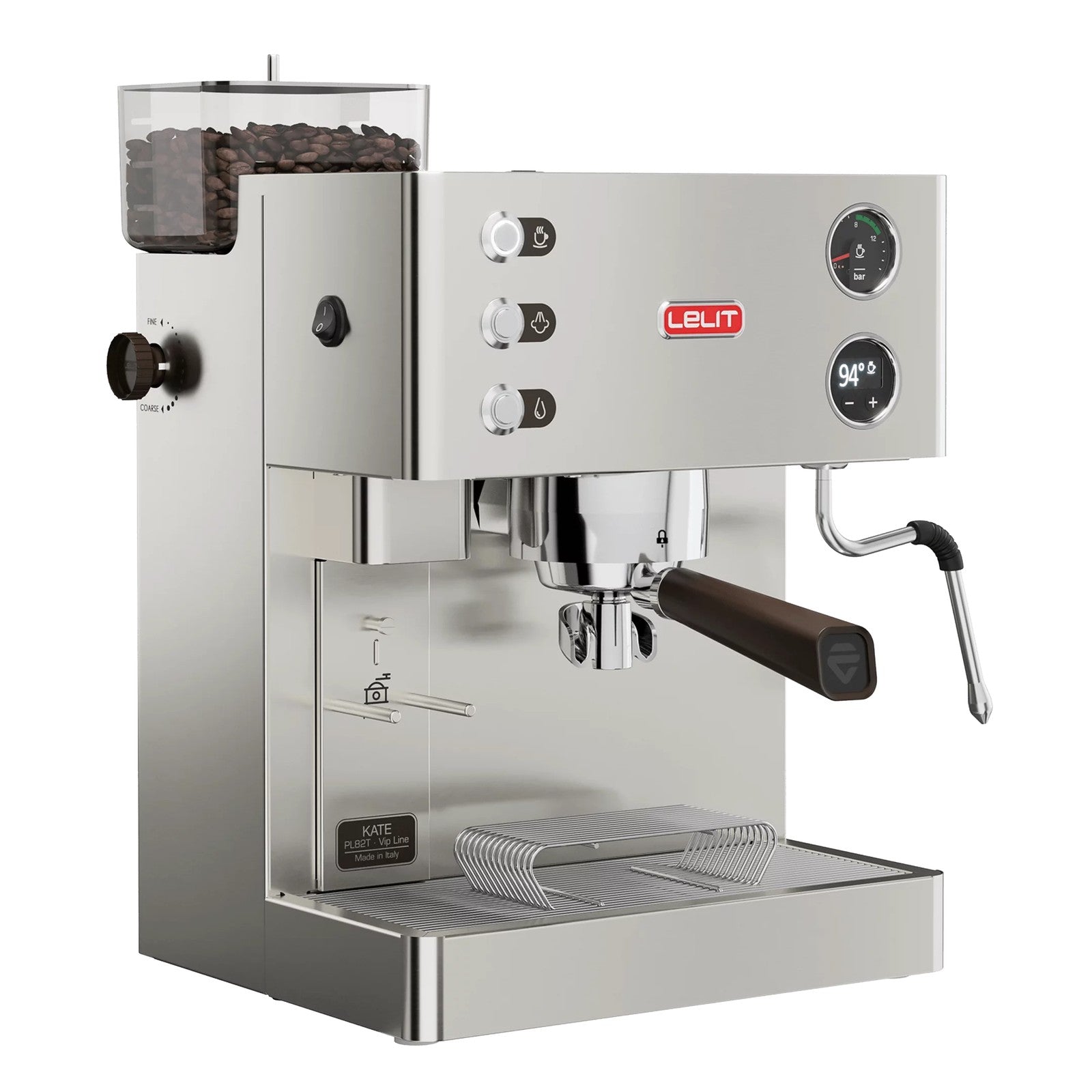 Lelit Kate PL82T Chrom / Inox – Ansicht 2