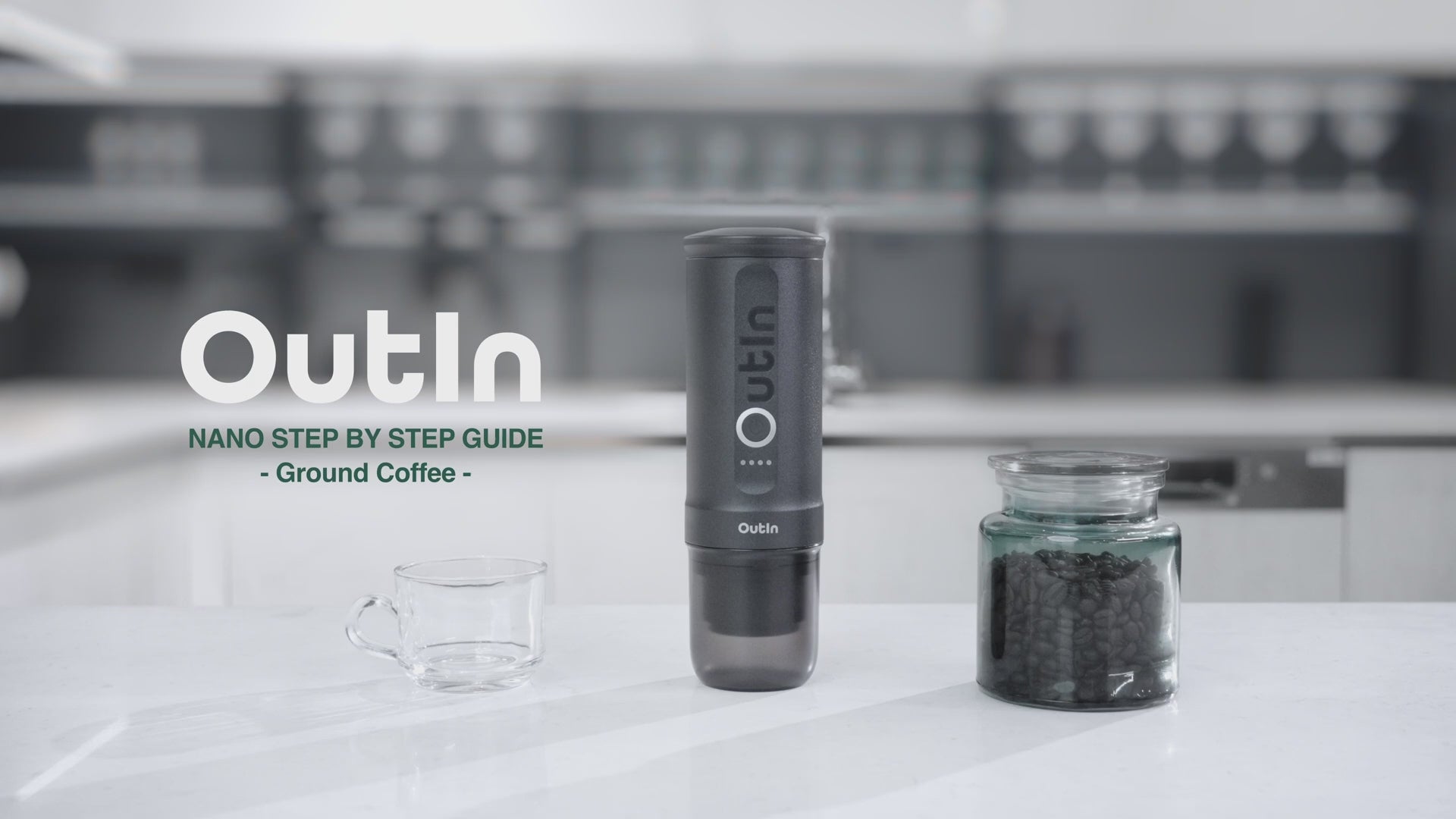 OutIn Nano - tragbare elektrische Espressomaschine Kaffee mobil OutIn - Rheinland.Coffee