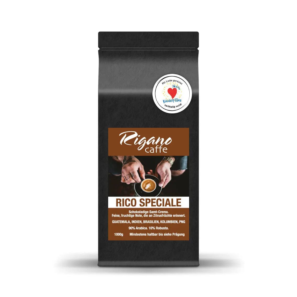 Rico Speciale Espressobohnen – Schokolade, Robusta & Arabica von Rigano Caffe Kaffee RIGANO Caffe - Rheinland.Coffee