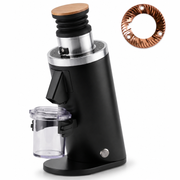 ROASTLY DF54 Red Ti Gen 4 Single Dose Mühle Schwarz – Bild 1