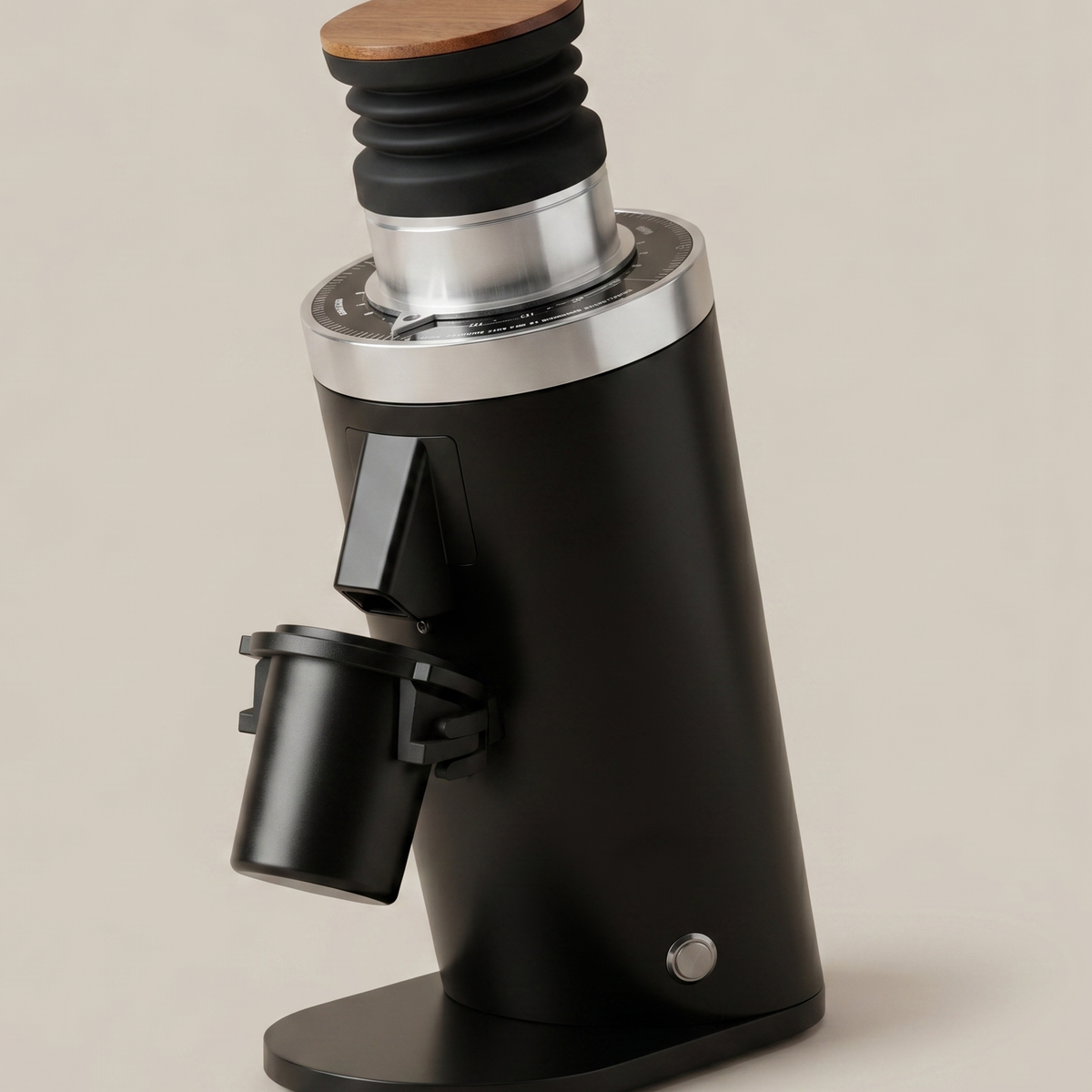ROASTLY DF64 Red Ti Gen 2 V2.7 Single Dose Mühle Schwarz – Bild 2
